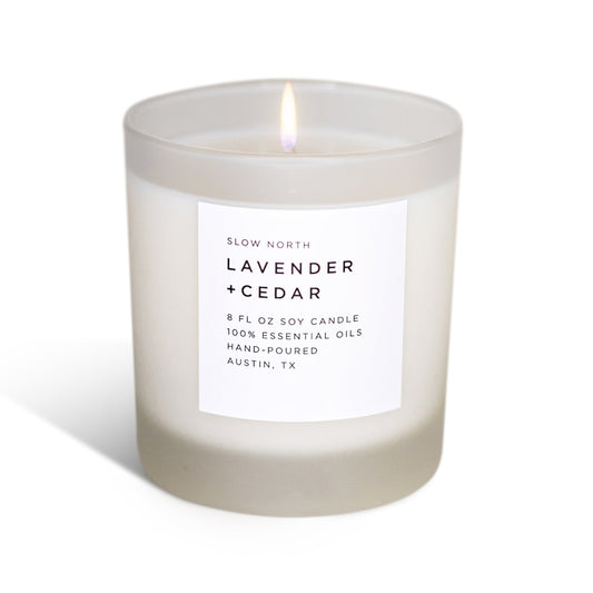 Lavender + Cedar - Signature Candle